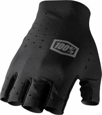 100% Sling Bike Short Finger Gloves Black XL Cyklistické rukavice