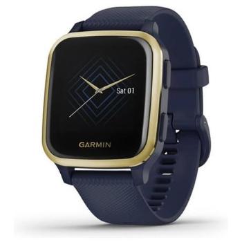 Garmin Venu Sq zlaté/modrý řemínek