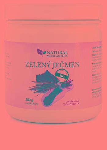 Natural Medicaments Zelený ječmen BIO 250 g