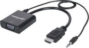 HDMI / jack / VGA adaptér Manhattan 151559, černá