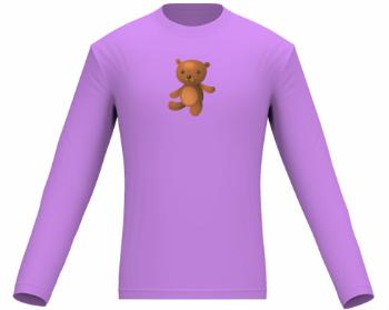 Pánské tričko dlouhý rukáv Medvídek Teddy
