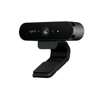 Logitech webkamera BRIO 4K, 5x zoom, RightLight™ 3 s HDR, černá, 960-001106
