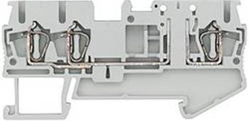 Oddělovací svorka přípojka s pružinovým protitahem Siemens 8WH20036AF00, šedá, 50 ks