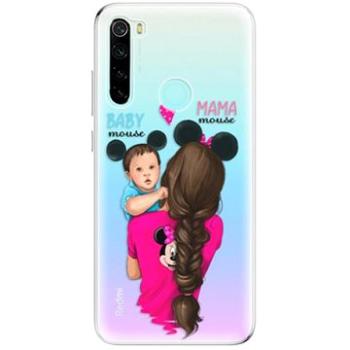 iSaprio Mama Mouse Brunette and Boy pro Xiaomi Redmi Note 8 (mmbruboy-TPU2-RmiN8)