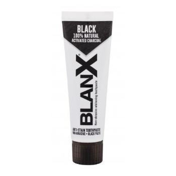 BlanX Black 75 ml zubní pasta unisex poškozená krabička