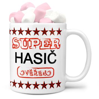 Hrnek Super hasič (Náplň hrníčku: Marshmallow)