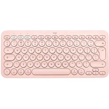 Logitech Bluetooth Multi-Device Keyboard K380 pro Mac, růžová - US INTL (920-010406)