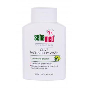 SebaMed Sensitive Skin Face & Body Wash Olive 200 ml tekuté mýdlo pro ženy