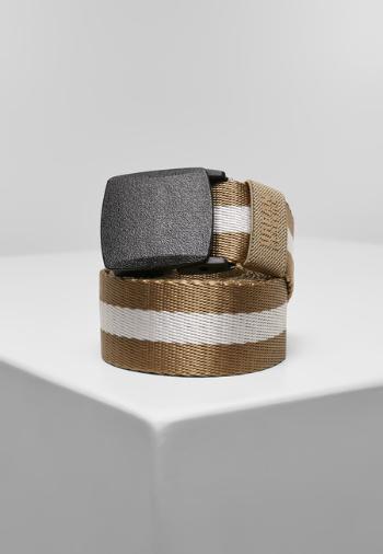 Urban Classics Centre Stripe Belt beige - L/XL