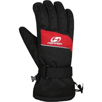Hannah RAFFY Pánské lyžařské rukavice, černá, velikost XL