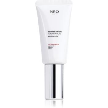 NEO MAKE UP Intense Serum Foundation lehký make-up SPF 30 odstín 02 Ivory 30 ml