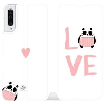 Flipové pouzdro na mobil Samsung Galaxy A50 - MH09S Panda LOVE (5903226861323)