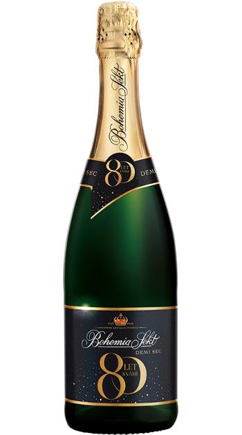 Bohemia Sekt demi sec - limitovaná edice 80 let 0.75l