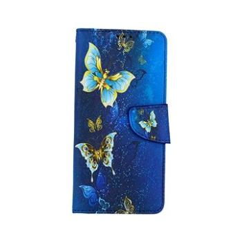 TopQ Samsung A22 knížkové Kouzelní motýlci 66182 (Sun-66182)