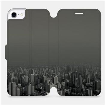 Flipové pouzdro na mobil Apple iPhone 8 - V063P Město v šedém hávu (5903226118595)