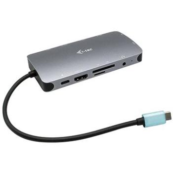 I-TEC USB-C Metal Nano Dock HDMI/VGA with LAN, Power Delivery 100W (C31NANODOCKVGAPD)