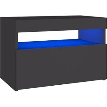 SHUMEE s LED osvětlením šedý 60 × 35 × 40 cm  (804413)