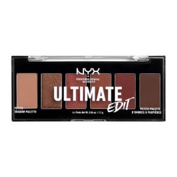 NYX Professional Makeup Ultimate Edit 7,2 g oční stín pro ženy 01 Warm Neutrals