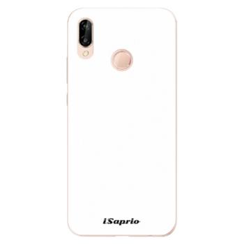 Odolné silikonové pouzdro iSaprio - 4Pure - bílý - Huawei P20 Lite