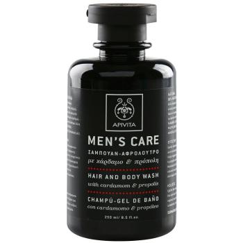 Apivita Men's Tonic Shampoo Cardamom & Propolis šampon a sprchový gel 2 v 1 250 ml