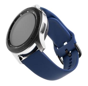 Fixed Silikonový řemínek Silicone Strap s šířkou 20mm pro smartwatch, modrý