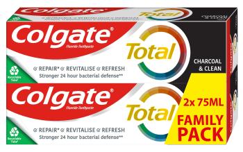 Colgate Total Charcoal zubní pasta duopack 2 x 75 ml