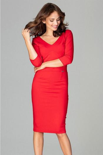 Červené šaty K476