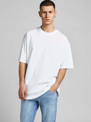 Bílé basic tričko Jack & Jones Brink Tee