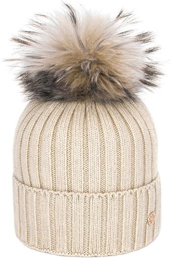 Granadilla Galanter Fur Beanie - ivory uni