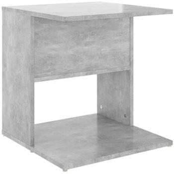 SHUMEE betonově šedý 45 × 45 × 48 cm, dřevotříska (806808)