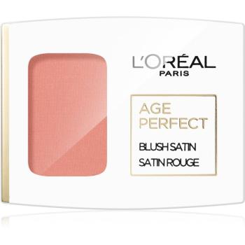 L’Oréal Paris Age Perfect Blush Satin tvářenka odstín 110 Peach 5 g