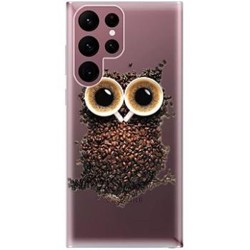 iSaprio Owl And Coffee pro Samsung Galaxy S22 Ultra 5G (owacof-TPU3-S22U-5G)