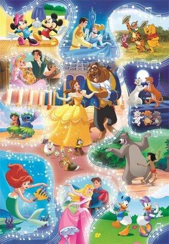 CLEMENTONI Puzzle Disney: Je čas tančit 104 dílků