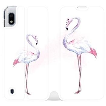 Flipové pouzdro na mobil Samsung Galaxy A10 - M005S Plameňáci (5903226878680)