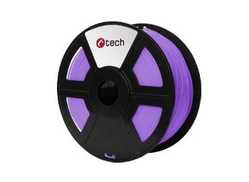 C-TECH tisková struna ( filament ) , PLA, 1,75mm, 1kg, fialová, 3DF-PLA1.75-PR