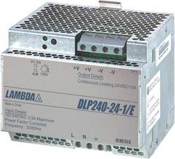 Zdroj na DIN lištu TDK-Lambda DLP-240-24-1/E, 10 A, 24 V/DC