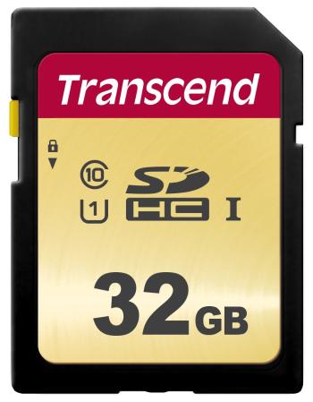 TRANSCEND SDHC karta 32GB 500S, UHS-I U1 (R:95/W:35MB/s)