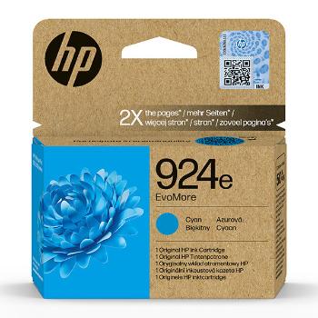 HP 4K0U7NE - originální cartridge HP 924e, azurová, 800 stran