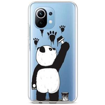 TopQ Kryt Xiaomi Mi 11 Lite silikon Rebel Panda 71575 (Sun-71575)