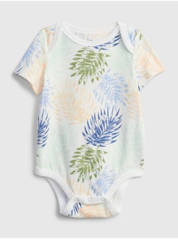 Barevné klučičí baby body organic mix and match print bodysuit