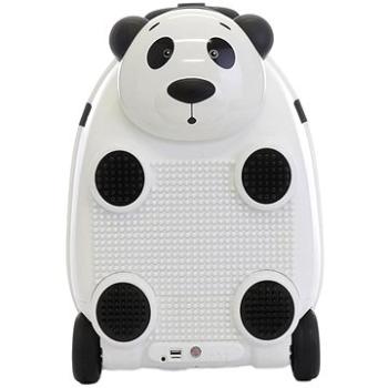 Dětský kufr na dálkové ovládání s mikrofonem (Panda-bíla), PD Toys 3707, 46 x 33,5 x 30,5cm (8594206311838)
