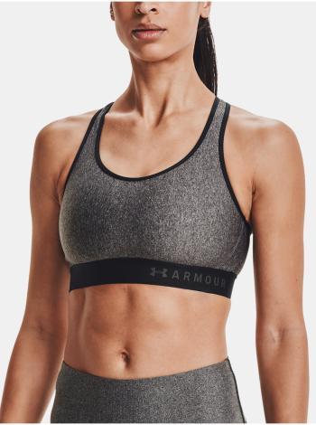 Podprsenka Under Armour Armour Mid Keyhole Heather Bra - šedá