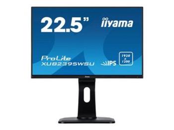 23" iiyama XU2395WSU-B1 - IPS,1920x1200,4ms,250cd/m2, 1000:1,16:10,VGA,HDMI,DP,USB,repro.,pivot, XUB2395WSU-B1