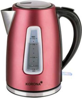 Rychlovarná konvice Korona 20340 20340, 2200 W, 1.7 l, červená (metalíza)