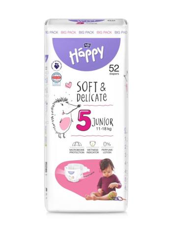 Bella Happy Soft&Delicate Junior 11-18 kg Big Pack á 52 ks