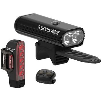 Lezyne Connect Drive Pro 1000XL/ Strip Connect Pair Black (1-LED-26P-V204)