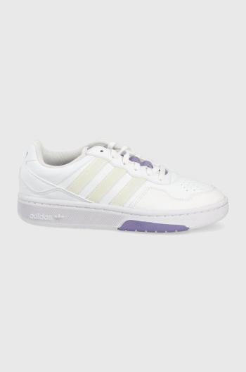 Dětské boty adidas Originals GY3642 bílá barva