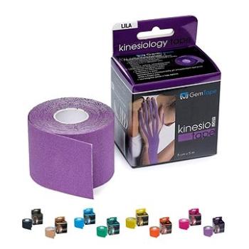GEM Kinesiology Tape bavlněný fialový (8595669600118)