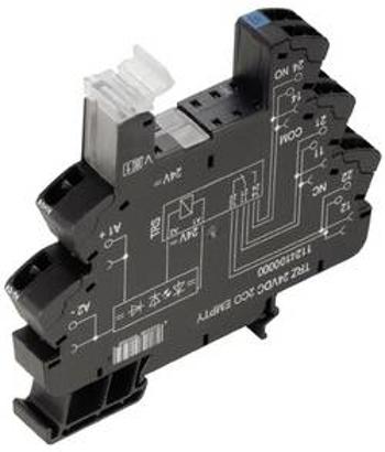 Patice pro relé Weidmüller TRP 5VDC 2CO EMPTY, 5 V/DC, 10 A, 2 přepínací kontakty, 10 ks