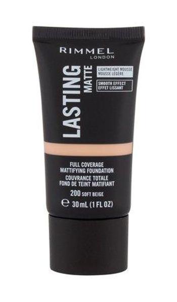 Makeup Rimmel London - Lasting Matte 200 Soft Beige 30 ml 